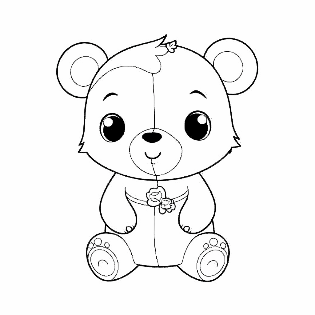 bear coloring pages
