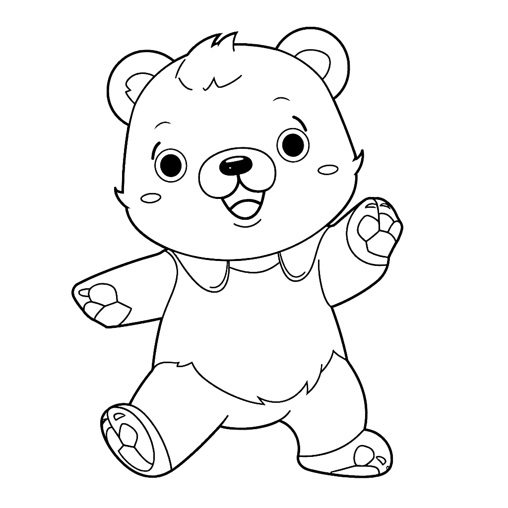 bear coloring pages