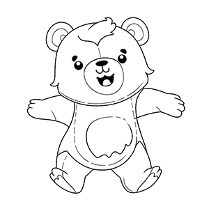 Free Bear Coloring Pages