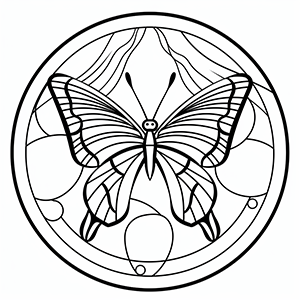 Butterfly coloring pages – Coloring corner