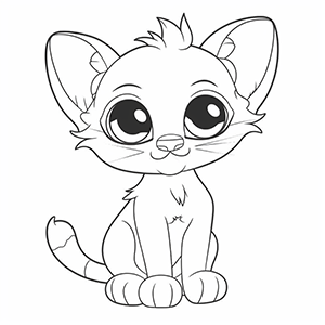 Cat Coloring Pages