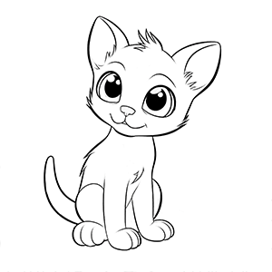 Cat Coloring Pages