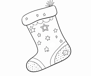 Festive Stocking Filled with Cheer