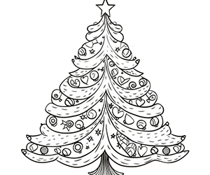 Yuletide Christmas Tree Cheer
