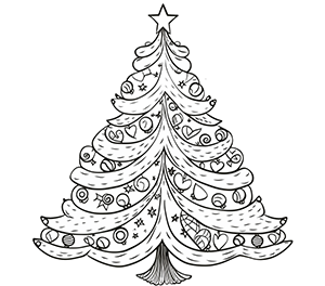 Yuletide Christmas Tree Cheer