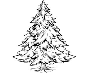 Sparkling Christmas Tree Charm