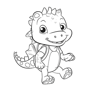 Crocodile Coloring Pages – Coloring corner