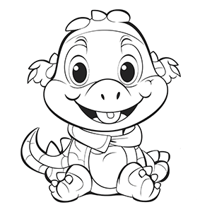 Crocodile Coloring Pages – Coloring corner