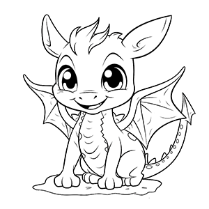 20+ Free Dragon Coloring Pages – Coloring corner