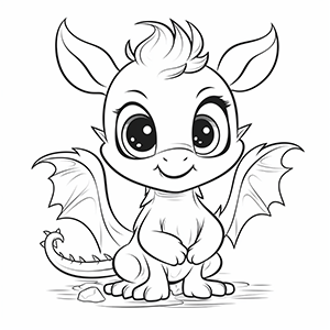 20+ Free Dragon Coloring Pages – Coloring corner