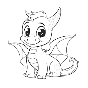 20+ Free Dragon Coloring Pages – Coloring corner