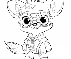 Fox Coloring Pages - Coloring corner