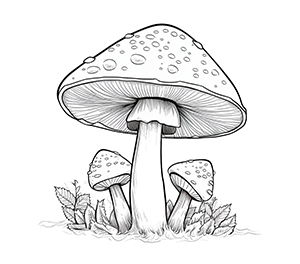 Whimsical Woodland Fungi