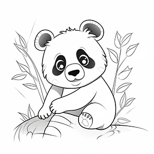 Panda Coloring Pages – Coloring Corner