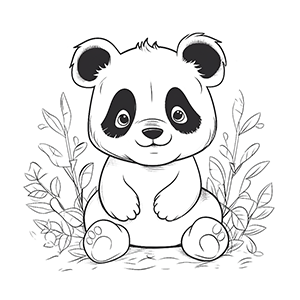 Panda Coloring Pages – Coloring Corner