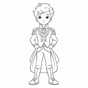 Prince coloring pages – Coloring corner