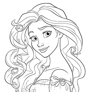 20+ Free Princess Coloring Pages – Coloring corner