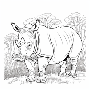 rhinosaurus coloring pages – Coloring corner