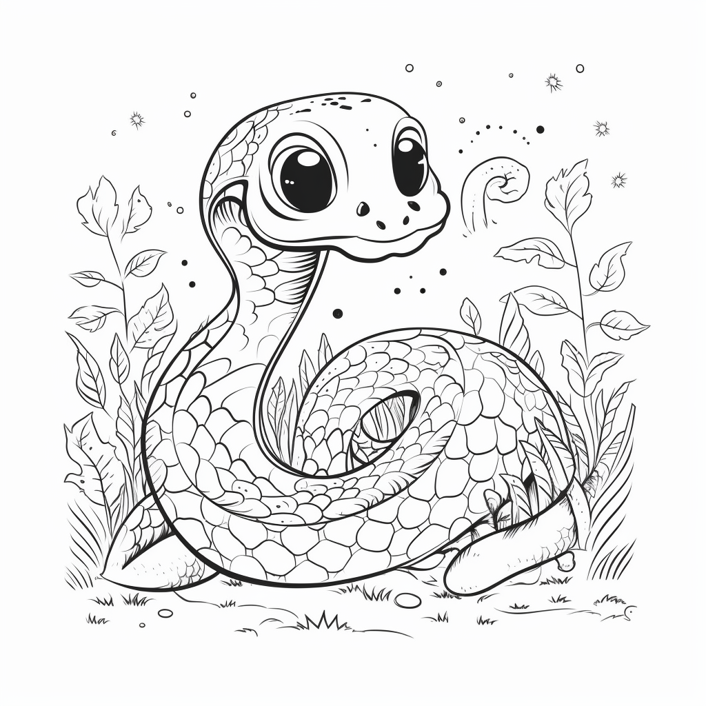 Snake Coloring Pages