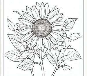 Floral Fantasy Enchanted Sunflower