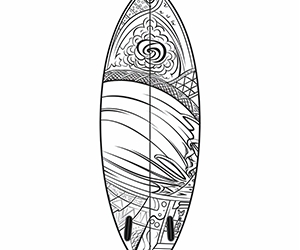 Sleek Surfboard Creations