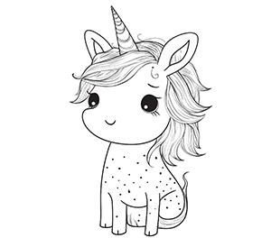 Cute Unicorn Helper