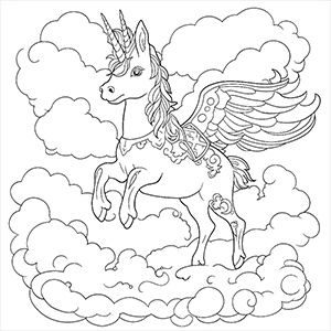 20+ Free Unicorn Coloring Pages – Coloring corner