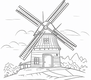 Charming Historic Windmill