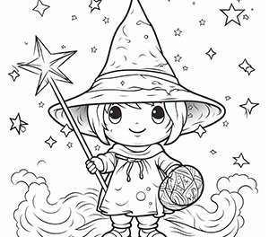 Lovely Enchanted Wizard