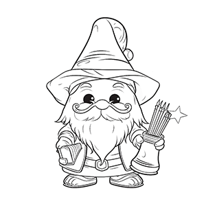 20+ Free Wizard Coloring Pages – Coloring corner