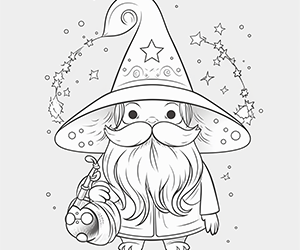 Funny Wizard Potion Whirl