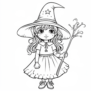 Free Wizard coloring pages – Coloring corner