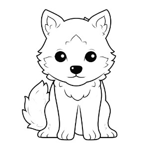 Wolf Coloring Pages – Coloring corner