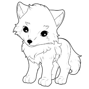 Wolf Coloring Pages – Coloring corner