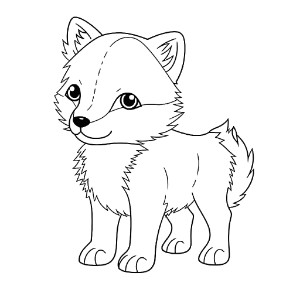 Wolf Coloring Pages – Coloring corner