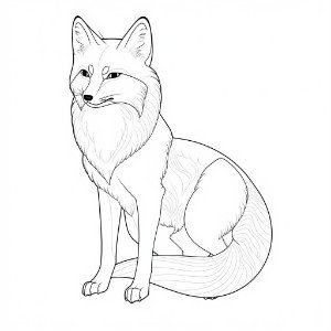 Arctic Fox White World