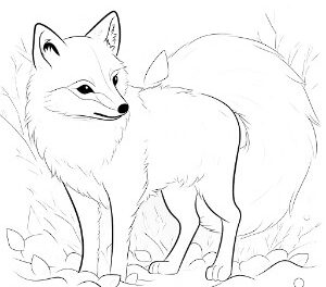 Arctic Fox Silent Stroll