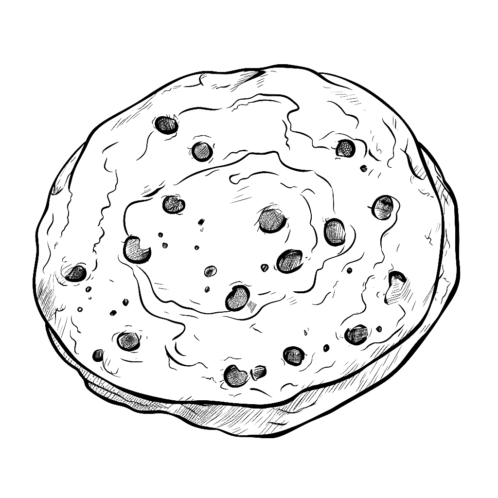 Cookie  coloring page