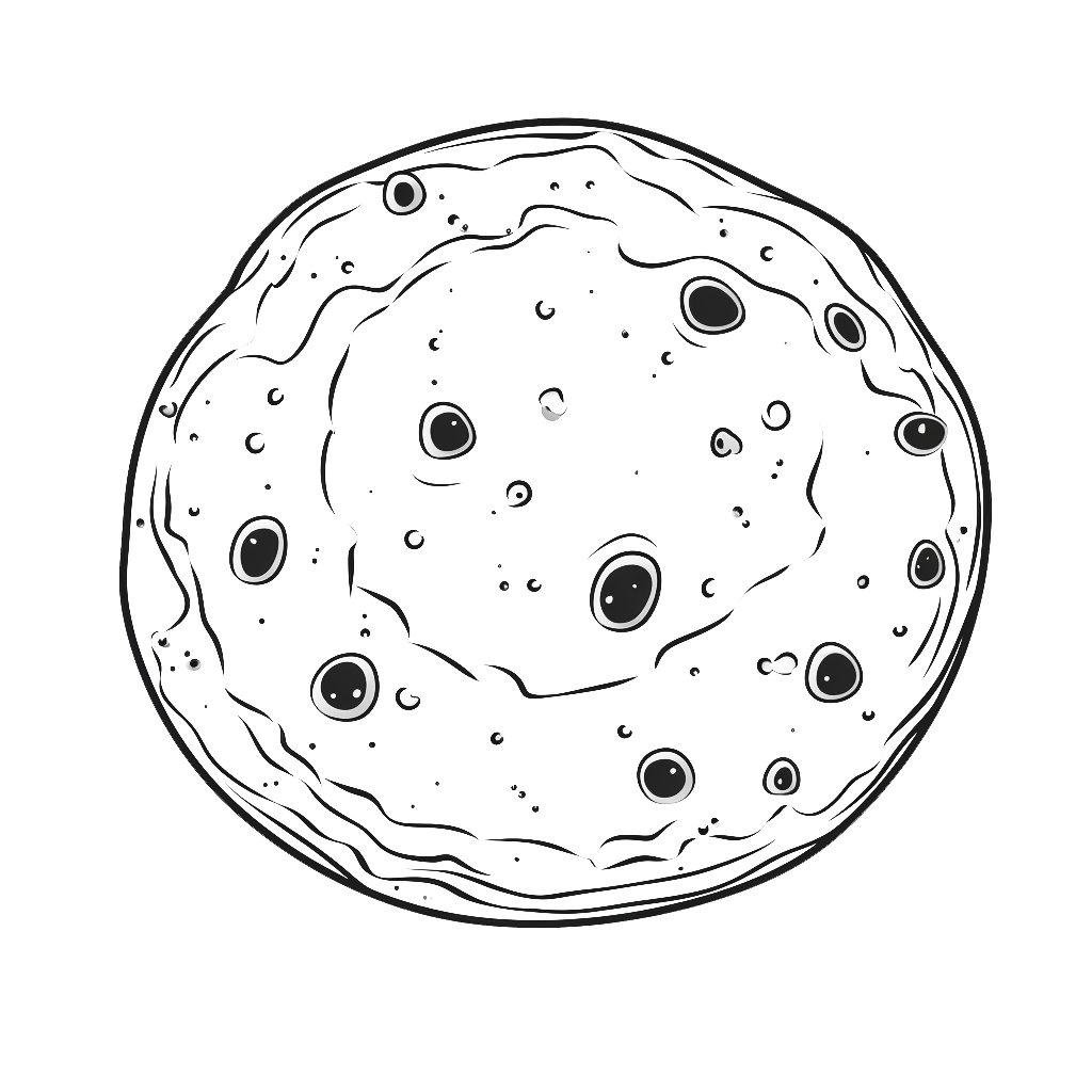 Cookie coloring page