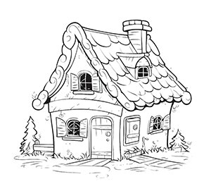 Merry Gingerbread House Wonderland