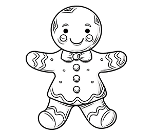 Cheerful Gingerbread Man Tales