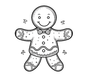 Whimsical Gingerbread Man Adventures