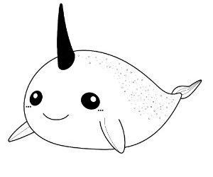 Silly Narwhal Swirl