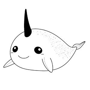 Silly Narwhal Swirl