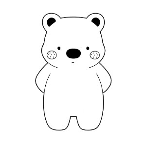 Free Bear Coloring Pages