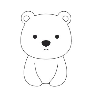 Free Bear Coloring Pages