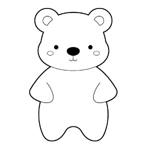 Free Bear Coloring Pages