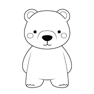 Free Bear Coloring Pages