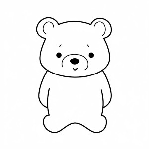 Free Bear Coloring Pages