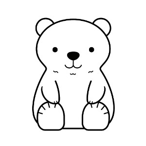 Free Bear Coloring Pages